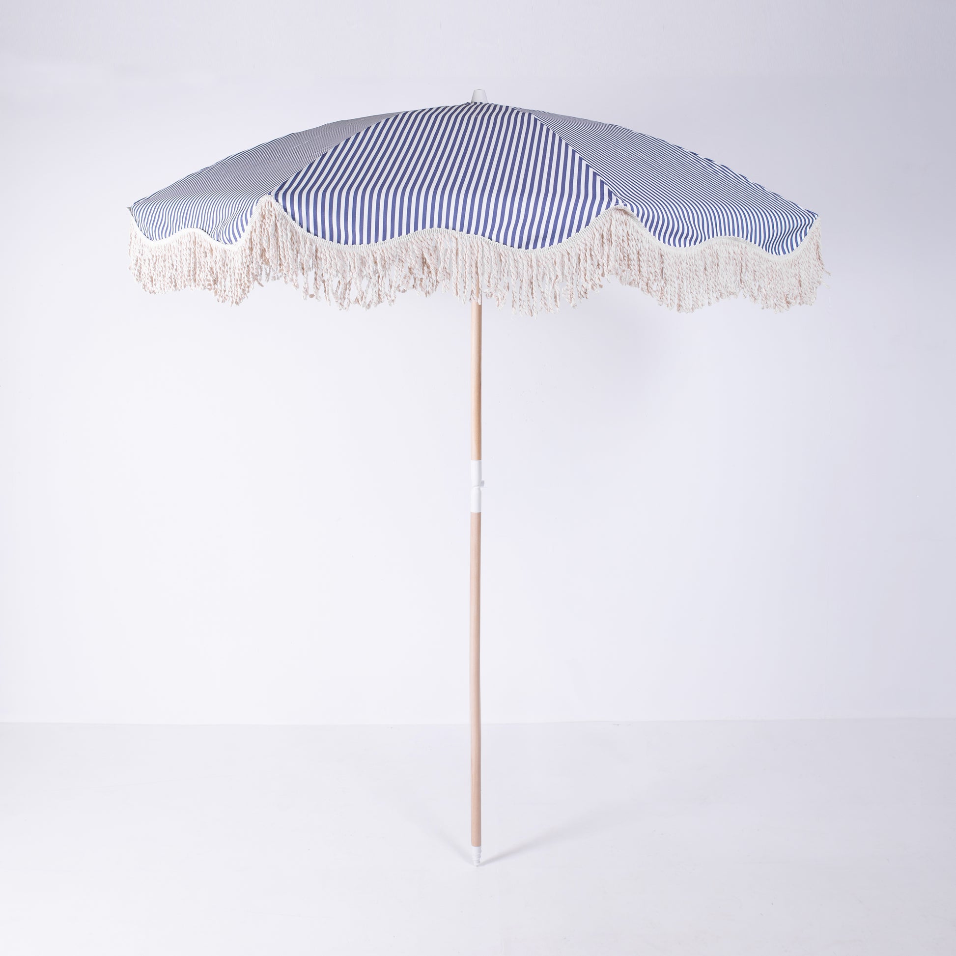 Classic Stripe Design Beach Umbrella